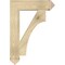 Ekena Millwork Westlake Arts & Crafts Rough Sawn Bracket, Douglas Fir, 6"W x 28"D x 40"H BKT06X28X40WTL03RDF - alternate 2